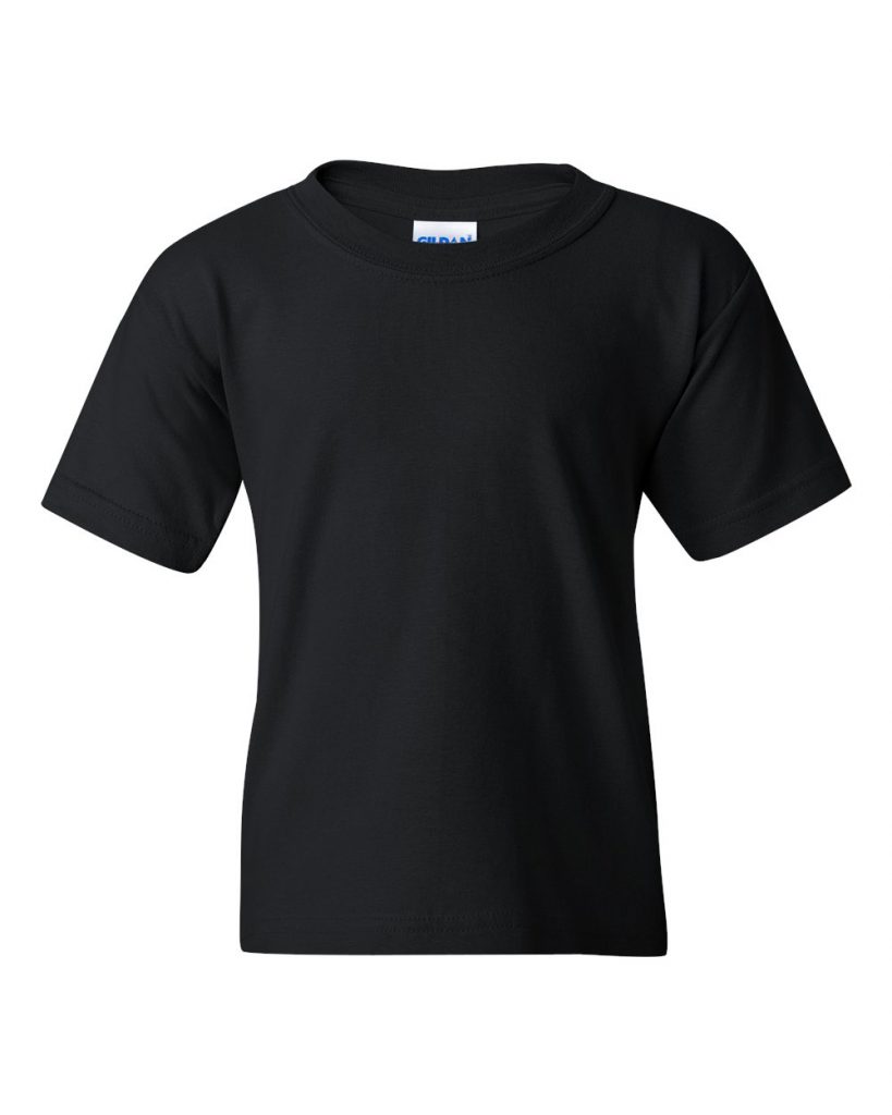 youth tee black