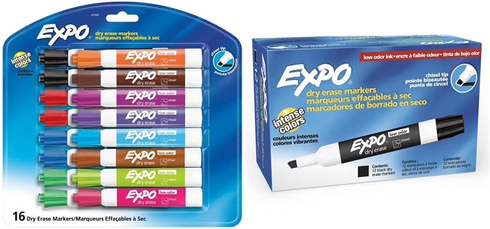 EXPO Low Odor Dry Erase Markers