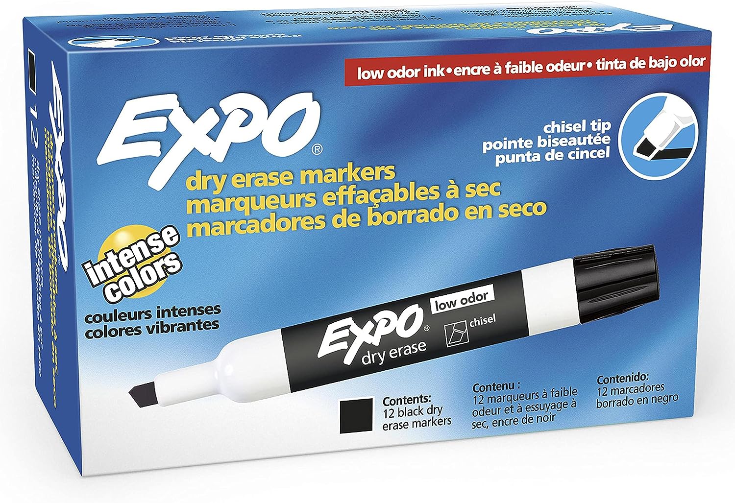 EXPO Low Odor Dry Erase Markers