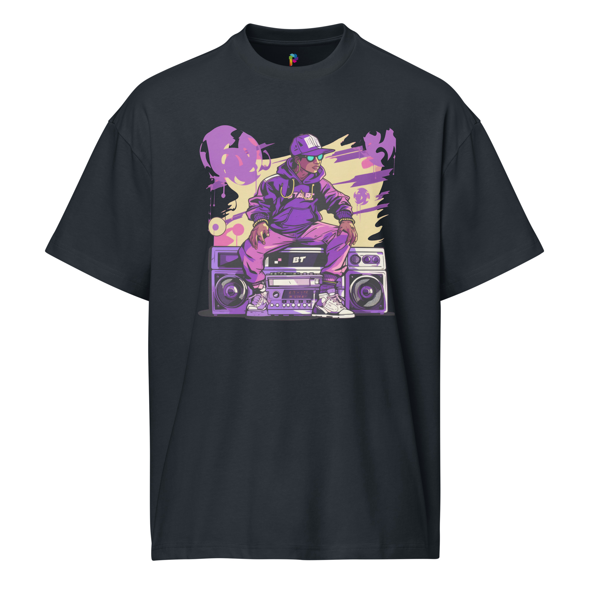 mens-box-tee-navy-blazer-front-68a3f3482655a.jpg Men’s box tee - Image 24