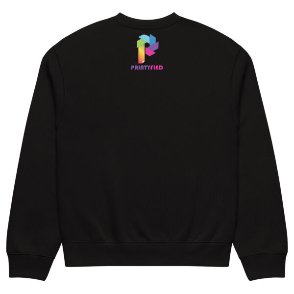 Oversized heavyweight sweatshirt