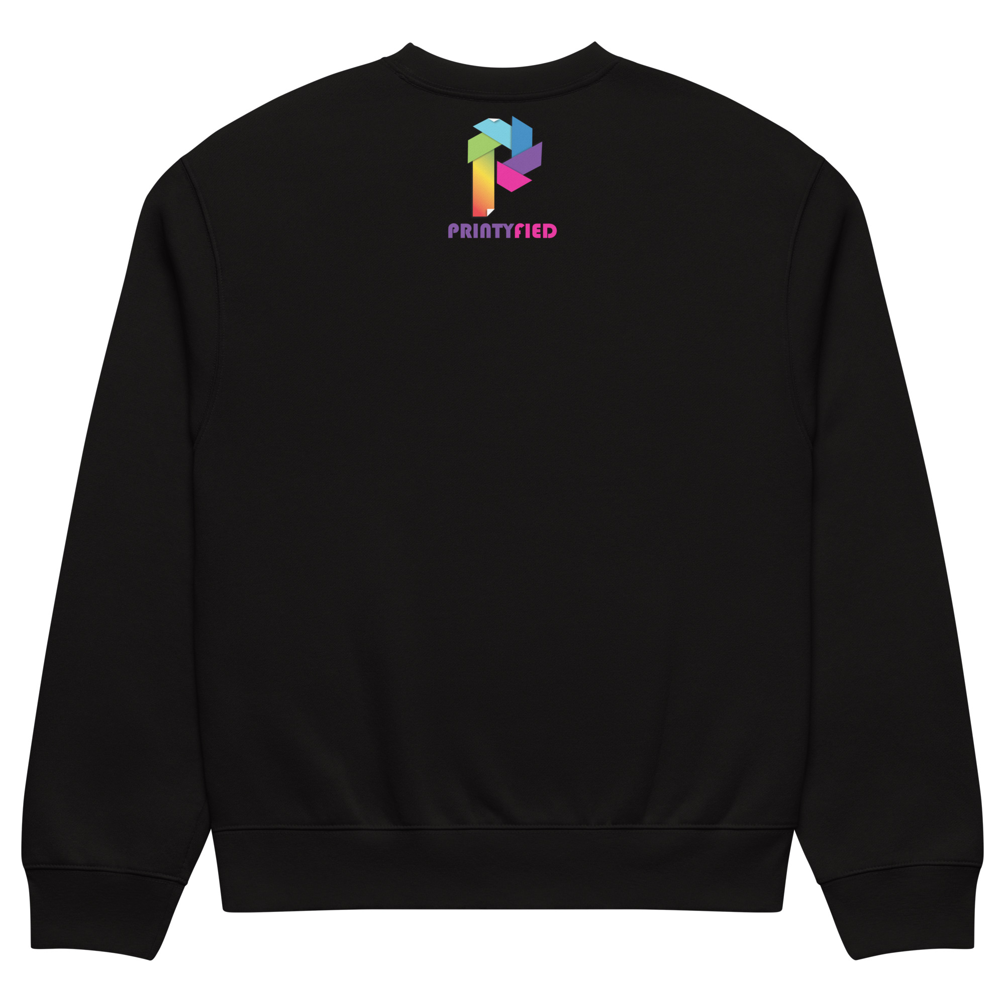 unisex-oversized-heavyweight-sweatshirt-black-back-68a3ef47e0412.jpg Oversized heavyweight sweatshirt - Image 6