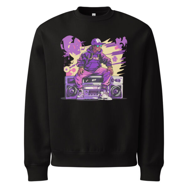 Oversized heavyweight sweatshirt
