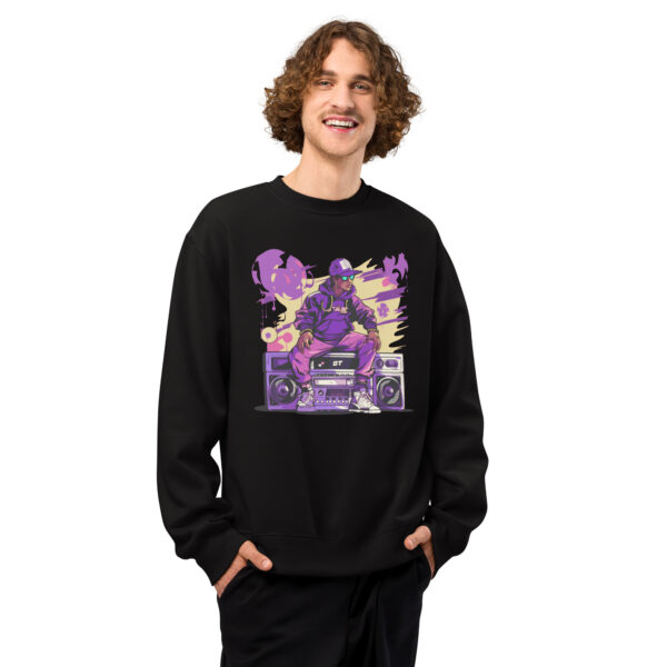 Oversized heavyweight sweatshirt
