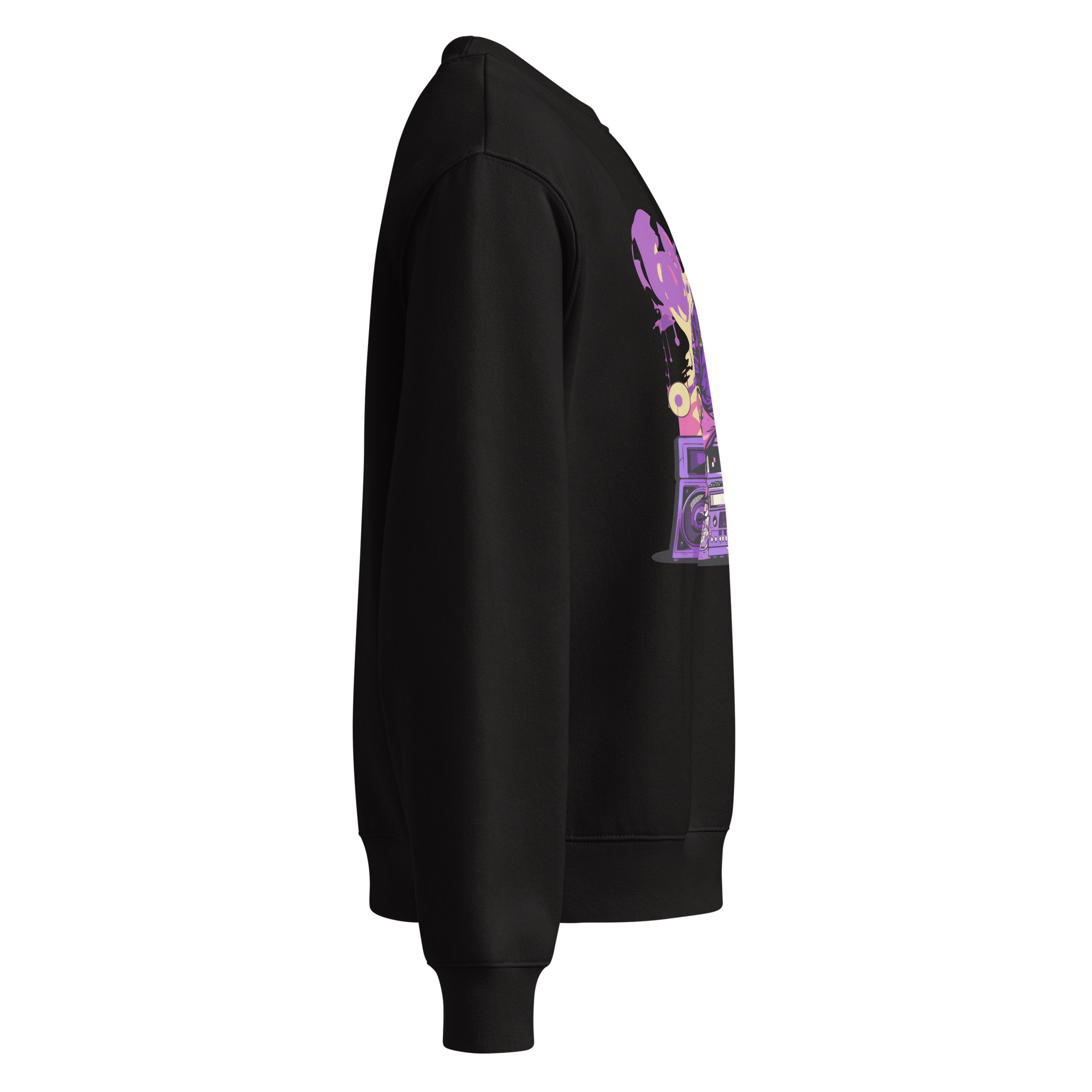 unisex-oversized-heavyweight-sweatshirt-black-right-68a3ef47e1326.jpg Oversized heavyweight sweatshirt - Image 12