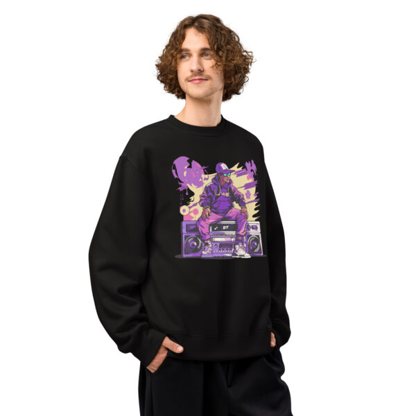 Oversized heavyweight sweatshirt